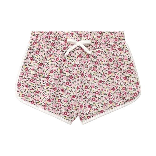 BTween Girls 4 Piece Active Performance Dolphin Shorts with Faux Drawstring, Sports Running Shorts for Kids thumbnail 5