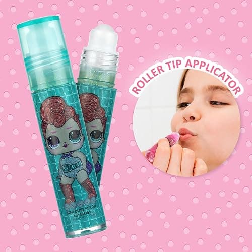 L.O.L. Surprise! Party Favors - 7PC Lip Gloss Canister with Bonus Stickers Party favor thumbnail 6