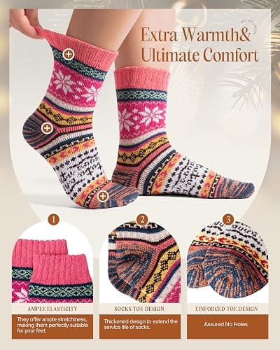 Chaussettes Chaudes pour la maison thumbnail 7