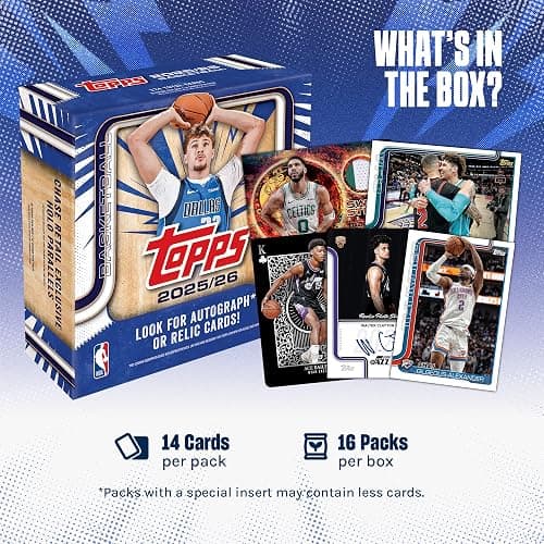 2025-26 Topps Basketball - Factory Sealed - Mega Box thumbnail 9