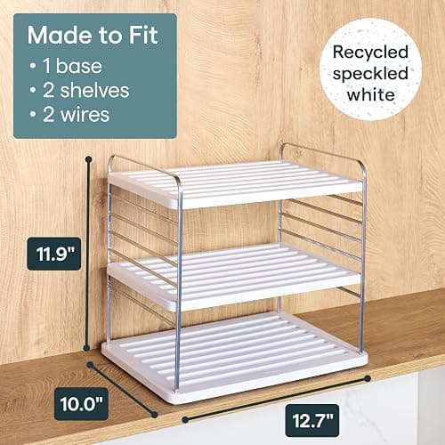 YouCopia UpSpace Cabinet Box Organizer Large, Adjustable Foil Wrap Shelf thumbnail 2