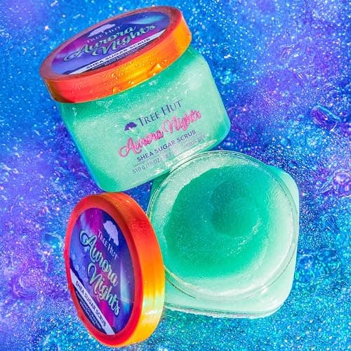 Tree Hut Aurora Nights Shea Sugar Scrub, Exfoliating, Hydrating & Moisturizing Body Scrub with Shea Butter & Nourishing Essential Oils, Smooth & Soften Skin, 18 oz thumbnail 5