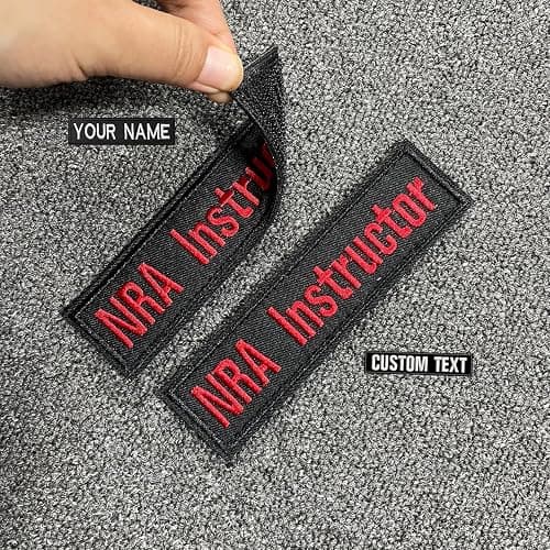 2PCS Name Patches, Personalised Military Patches Custom Embroidery Name Tag Tactical Moral Name Patch for Camouflage Uniform Jacket Hoodie Backpacks Vest Work Shirts Clothing,Hook Fastener or Iron on thumbnail 5