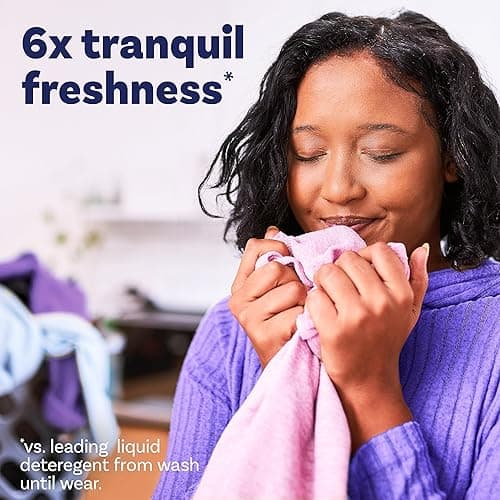 Downy Infusions In Wash Scent Booster Beads, CALM, Soothing Lavender and Vanilla Bean Scent, 24 oz Laundry Beads, Downy Scent Booster Beads, Laundry Scent Boosters - 24 Ounce (Pack of 1) - Lavender & Vnl Bean thumbnail 5