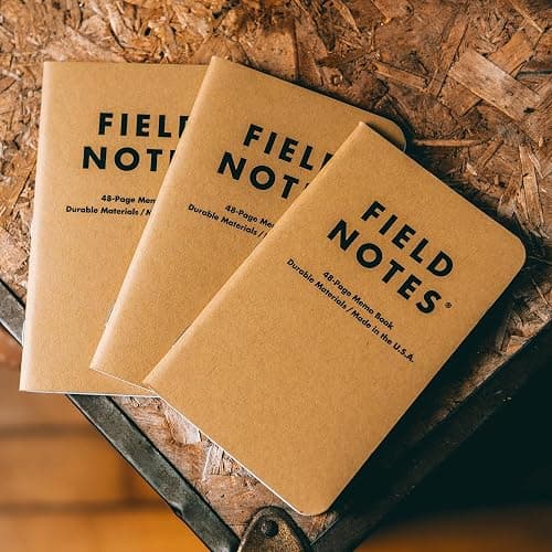 Field Notes: Original Kraft 3-Pack - Ruled Paper Memo Books - Lined 48 Page Pocket Notebooks - 3.5" x 5.5" thumbnail 6