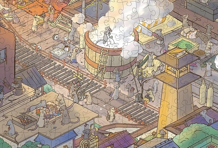 Magic Puzzles 3-Pack • Series Two • The Busy Bistro, The Crystal Caves, & The Forest Feast • 1000 Piece Jigsaw Puzzles from The Magic Puzzle Company thumbnail 11