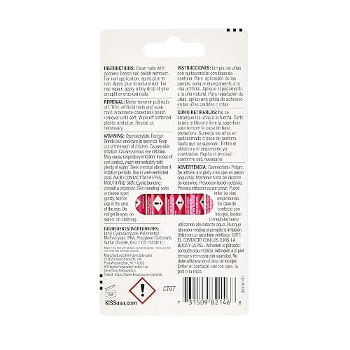 Kiss Pink Gel Nail Glue thumbnail 2