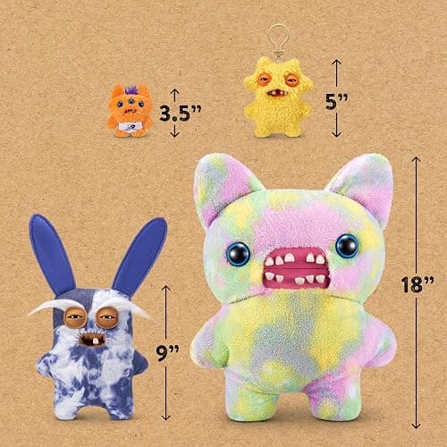 Fuggler Old Fogies 9-Inch Plush Toy (Stinkface) by ZURU – Funny Ugly Monster Stuffed Animal with Human-Like Teeth, Collectible Plush for Kids, Tweens, Teens, Adults & Weird Toy Lovers thumbnail 3
