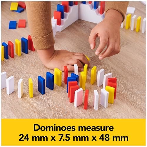 Spin Master Games, Lily Hevesh H5 Domino Creations 100-Piece Dominoes Set, Kids Games, Building Toys, Classic Game, Dominoes for Adults, for Ages 5 & Up thumbnail 5