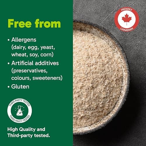 Organika Psyllium Seed Husk Whole- Excellent Source of Fibre, Aids in Digestion and Constipation- 454 G thumbnail 5