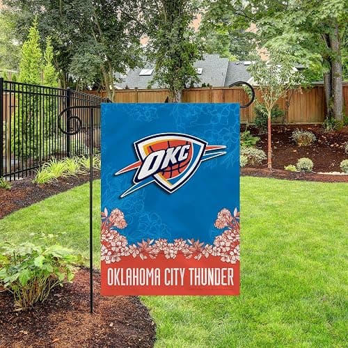 Rico Industries NBA Basketball Standard/Primary 13" x 18" Double Sided Garden Flag thumbnail 3