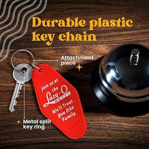 Chillkat Vintage Hotel Motel Keychain thumbnail 4