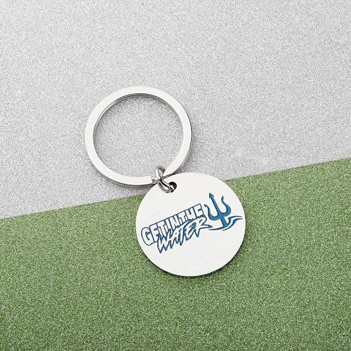 FAADBUK Odysseas Inspired Gift The Saga Lover Gift Get In The Water Keychain for Musical Fan thumbnail 4
