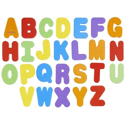 Munchkin® Learn™ Bath Letters and Numbers 36pc Toddler Bath Toy - Image 1