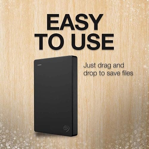 Seagate Portable 1TB External Hard Drive HDD – USB 3.0 for PC, Mac, PlayStation, & Xbox, 1-Year Rescue Service (STGX1000400) , Black thumbnail 9