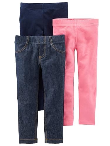 Simple Joys by Carter's girls 3-pack Leggings - Image 1