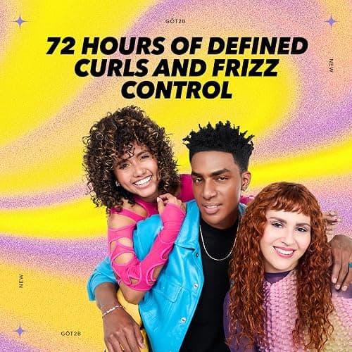 got2b Curled Defining Jelly, Curl Gel for Wavy to Coily Hair | Defines curls and waves, 72-hour frizz control, Moisture-locking with vitamin E and argan oil, Vegan, No crunch formula thumbnail 4