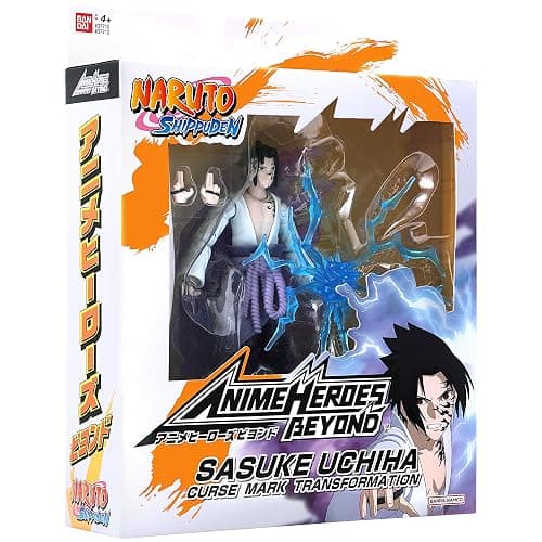 ANIME HEROES Beyond - Naruto - Sasuke Uchiha Curse Mark Transformation Action Figure thumbnail 9
