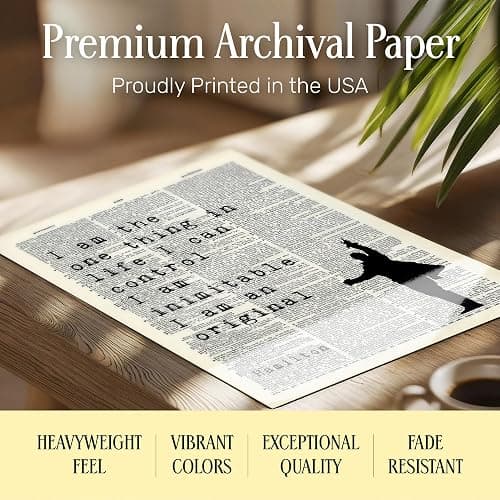 Hamilton Musical Quote Dictionary Art 11x14 - Broadway Wall Decor - Just You Wait Typography Print - Lin-Manuel Miranda Inspired Home Office Gift - Vintage Theater Fan Art - Unframed thumbnail 4