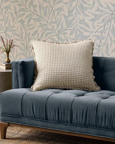 Loloi Chris Loves Julia Dinah Collection PCJ0012 Ivory/Earth 22'' x 22'' Cover w/Down Pillow - Image 1