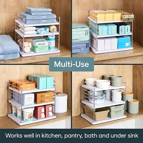YouCopia UpSpace Cabinet Box Organizer Large, Adjustable Foil Wrap Shelf thumbnail 7