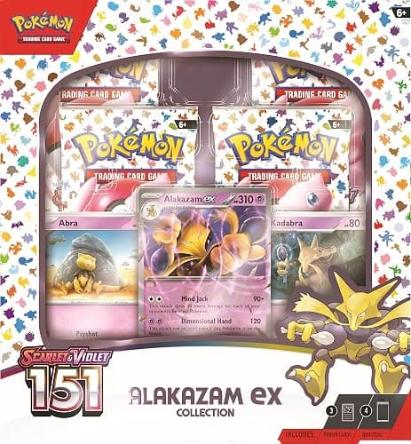 Pokemon TCG Scarlet & Violet 3.5 Pokemon 151 Alakazam Ex Box thumbnail 3