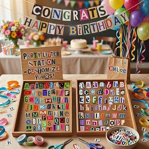 FZYJJJ 954Pcs 1inch Scrapbook Letter Stickers, Vintage Alphabet Stickers | Vintage magazine cutout letters, self-adhesive stickers perfect for scrapbook & diary DIY art projects Scrapbooking letters thumbnail 9