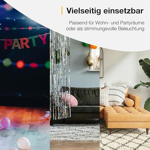 Brilliant RGB-LED Stehlampe | 150 cm Höhe | dimmbare Standleuchte mit Musiksensor & Fernbedienung & RGB-Frontlight | max. 125 lm | integiertes LED | aus Aluminium/Kunststoff in Weiß thumbnail 8