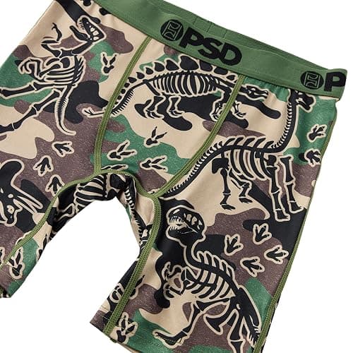 PSD Underwear Boys Boxer Briefs - Animal Print, Comfortable Active Underwear for Boys, Packs & Singles thumbnail 4