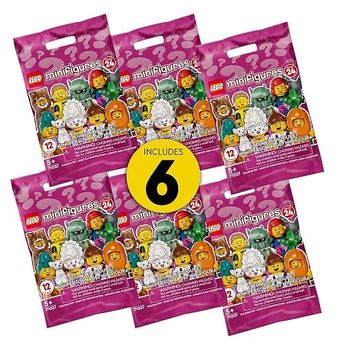 LEGO Minifigures Series 24 6-Pack 66733 Building Toy Set for Kids, Boys, and Girls Ages 5+ thumbnail 4