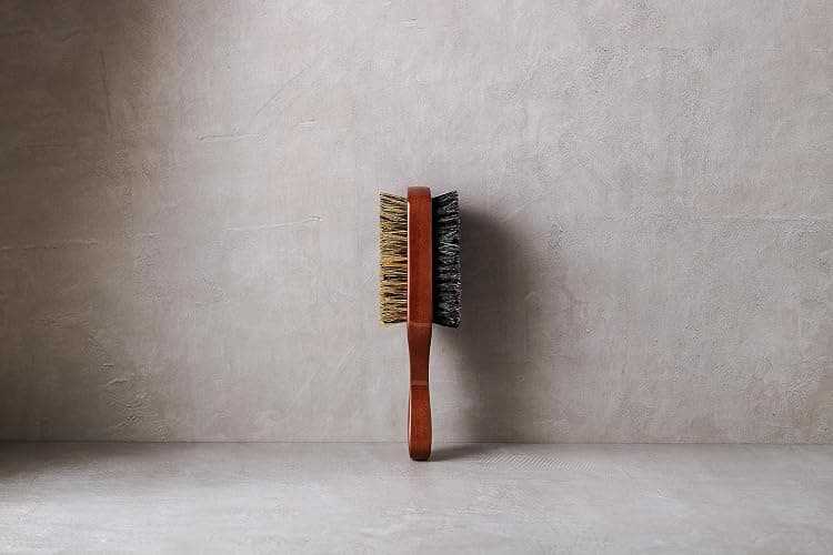 Diane Premium 100% Boar Bristle 2-Sided Club Brush for Men and Barbers, Medium and Firm Bristles for Thick Coarse Hair, Detangling, Smoothing thumbnail 7