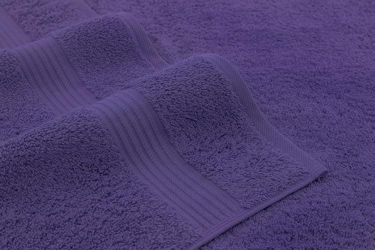 American Veteran Towel, Hand Towels for Bathroom Set of 4, 100% Cotton Turkish Hand Towel Sets, Soft Hand Face Towels, Purple Hand Towels thumbnail 3