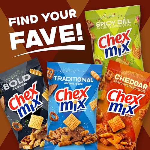Chex Mix Snack Mix, Honey BBQ, Snack Bag, Snacks, 8 oz thumbnail 6