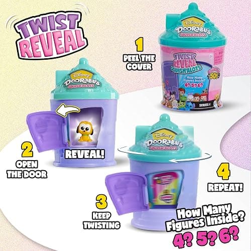 Disney Doorables Squish’Alots Series 1, Collectible Blind Bag Figures in Capsule, Kids Toys for Ages 5 Up by Just Play thumbnail 6