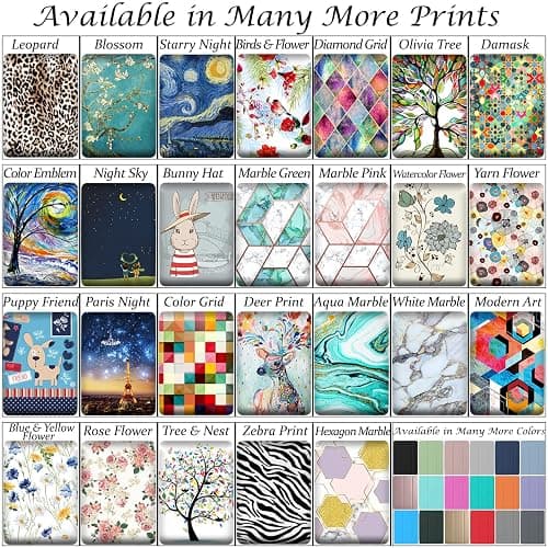 DuraSafe Cases for iPad 10 Gen 2022 10.9 Inch 10,9 pouces [ iPad 10th ] A2696 A2757 A2777 Printed Folio Magnetic Smart Protective Sleek & Classic Design Cover étui - Leopard thumbnail 9