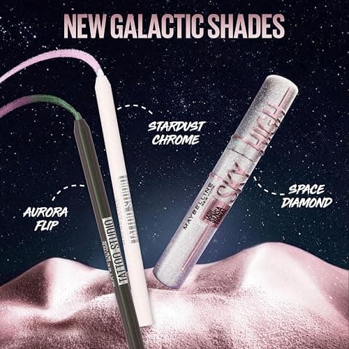 Maybelline Lash Sensational Sky High Glitter Mascara, Diamond Effect Eye Makeup for Lashes and Brows, Washable, Space Diamond, 1 Count - SPACE DIAMOND - 0.24 Fl Oz (Pack of 1) thumbnail 5