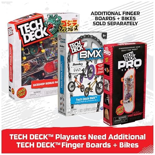 TECH DECK, Sk8shop Fingerboard Bonus Pack, Collectible and Customizable Mini Skateboards (Styles May Vary) thumbnail 5