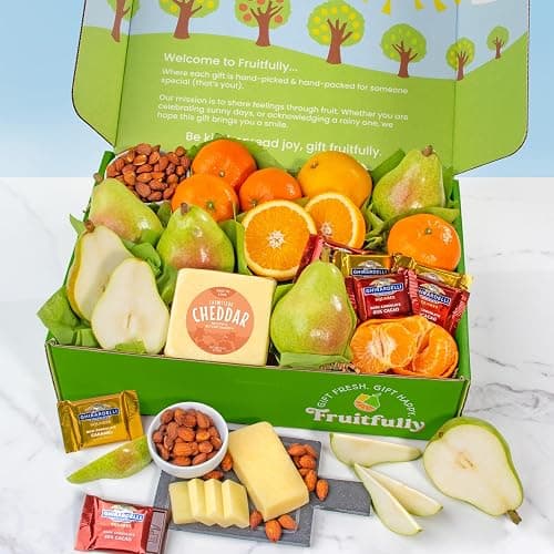 A Gift Inside Harvest Favorites Fruit and Gourmet Gift Box thumbnail 3