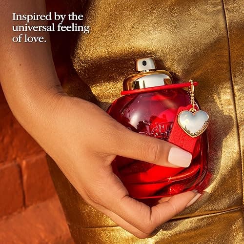 Coach Love Eau de Parfum - Women's Fragrance - Floral Fruity - With notes of Wild Strawberry, Red Velvet Rose & Vibrant Cedarwood - 1.7 Fl Oz thumbnail 3