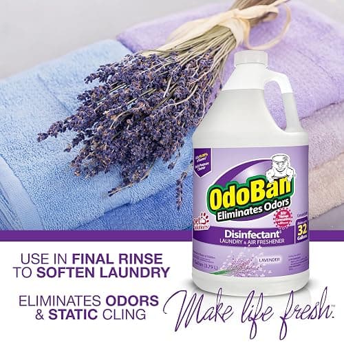 OdoBan Multipurpose Cleaner Concentrate Scent Assortment, 3 Gal (1 Each Original Eucalyptus, Lavender, Cotton Breeze) thumbnail 8