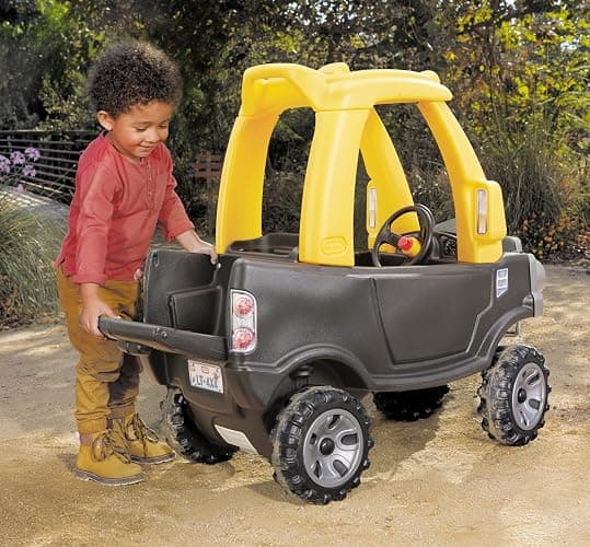Little Tikes Cozy Truck Ride-On - Black thumbnail 4