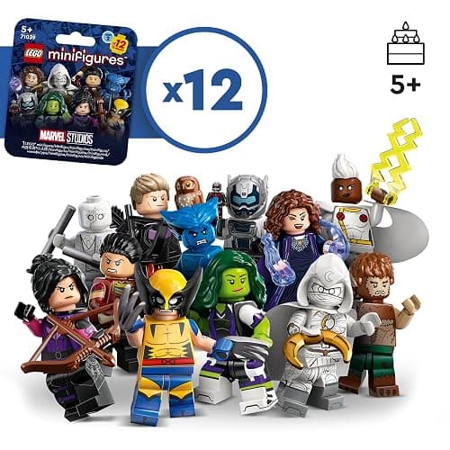Lego 71039 Marvel Series 2 Mini Figures, 1 of 12 Iconic Disney+ Characters to Collect in Each Bag, Includes Wolverine, Hawkeye, She-Hulk, Echo and More (1 Piece, Style Sent Randomly) thumbnail 3