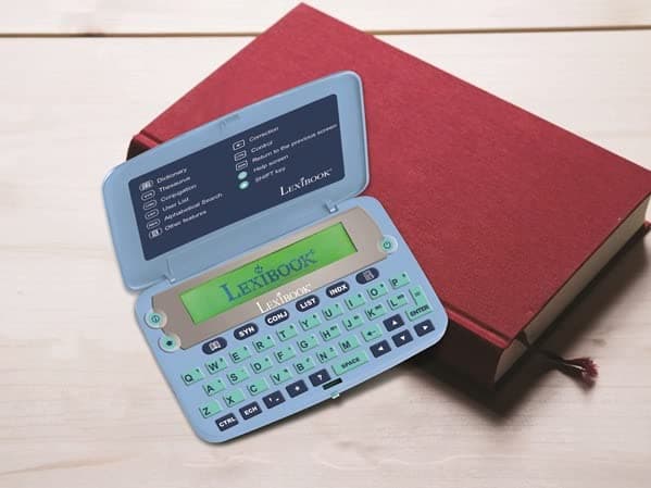 LEXiBOOK D650EN The English Dictionary, Definitions, Thesaurus, Grammar, Phonetic Spellchecker, with Battery, Blue/Grey thumbnail 2
