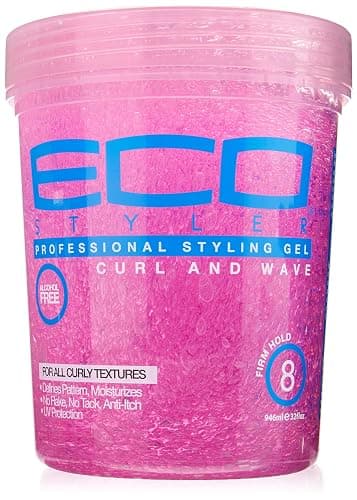 Ecoco Eco Style Hair Gel - Curl And Wave - Anti-Itch, Alcohol-Free Formula - Perfect Hold For Angled Or Tapered Sides - Ideal For Wavy Hair - No Flakes - Not Animal Tested - Moisturizes - 32 Oz - Image 1