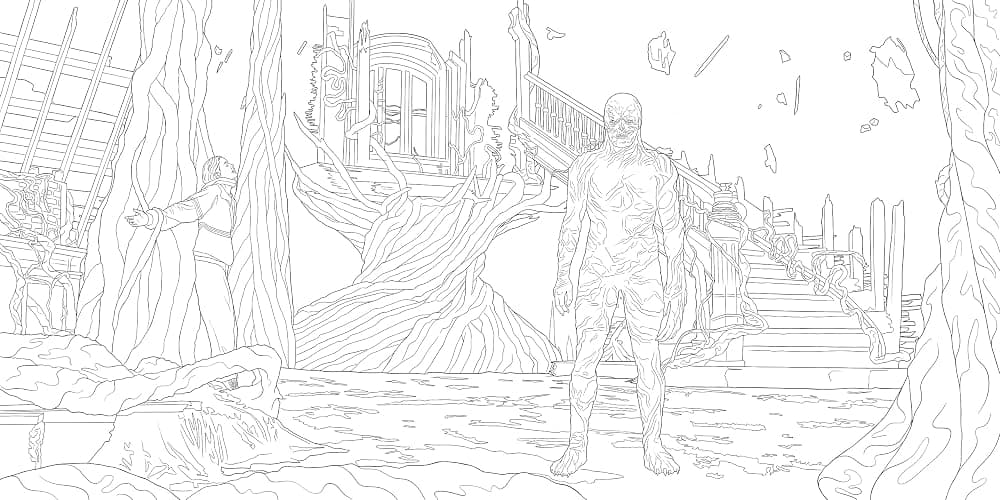 Stranger Things: The Official Coloring Book, Season 4 thumbnail 4