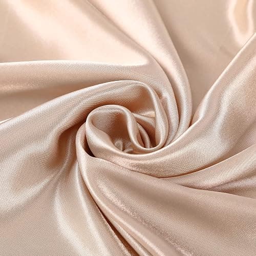 Silk Head Scarf Square Scarves - 35 Inches Satin Square Scarf for Hair Silk Bandana for Women Sleeping Head Wrap Pack of 2 thumbnail 6