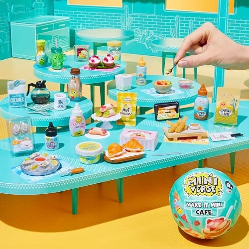 MGA's Miniverse Make It Mini Cafe Series 6, Mini Collectibles - Blind Packaging, Resin Play, Replica Food, Not Edible, Collectors, 8+ thumbnail 11