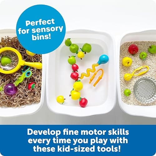 Learning Resources Helping Hands Fine Motor Tool Set Toy, Fine Motor and Sensory Toy, Fine Motor Games, Ages 3+ thumbnail 4