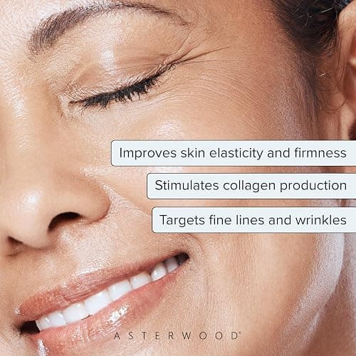 Asterwood Copper Peptides Serum for Face - with GHK-Cu Peptide and Hyaluronic Acid - Anti-Aging Facial Serum - 1 Fl Oz thumbnail 2
