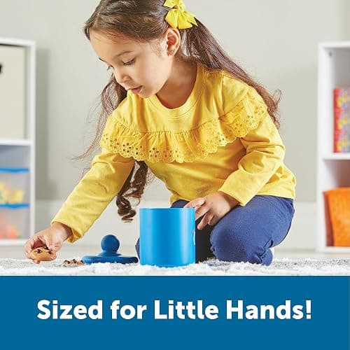 Learning Resources Smart Counting Cookies - 13 Pieces, Ages 18+ Months Toddler Counting & Sorting Skills, Toddler Math Learning Toys, Play Food for Toddlers, Chocolate Chip Cookies thumbnail 6